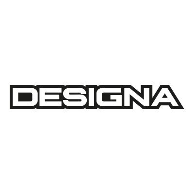 Logo with text 'DESIGNA' in bold, modern font.